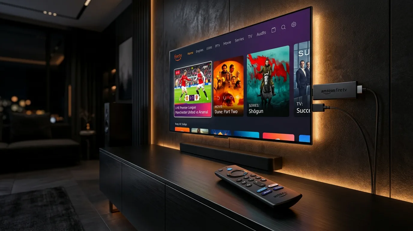 Installera 4K IPTV på Amazon Firestick (Steg-för-steg-guide) Installera 4K IPTV på Amazon Firestick — TiviMate 4K och IPTV Smarters Pro guide
